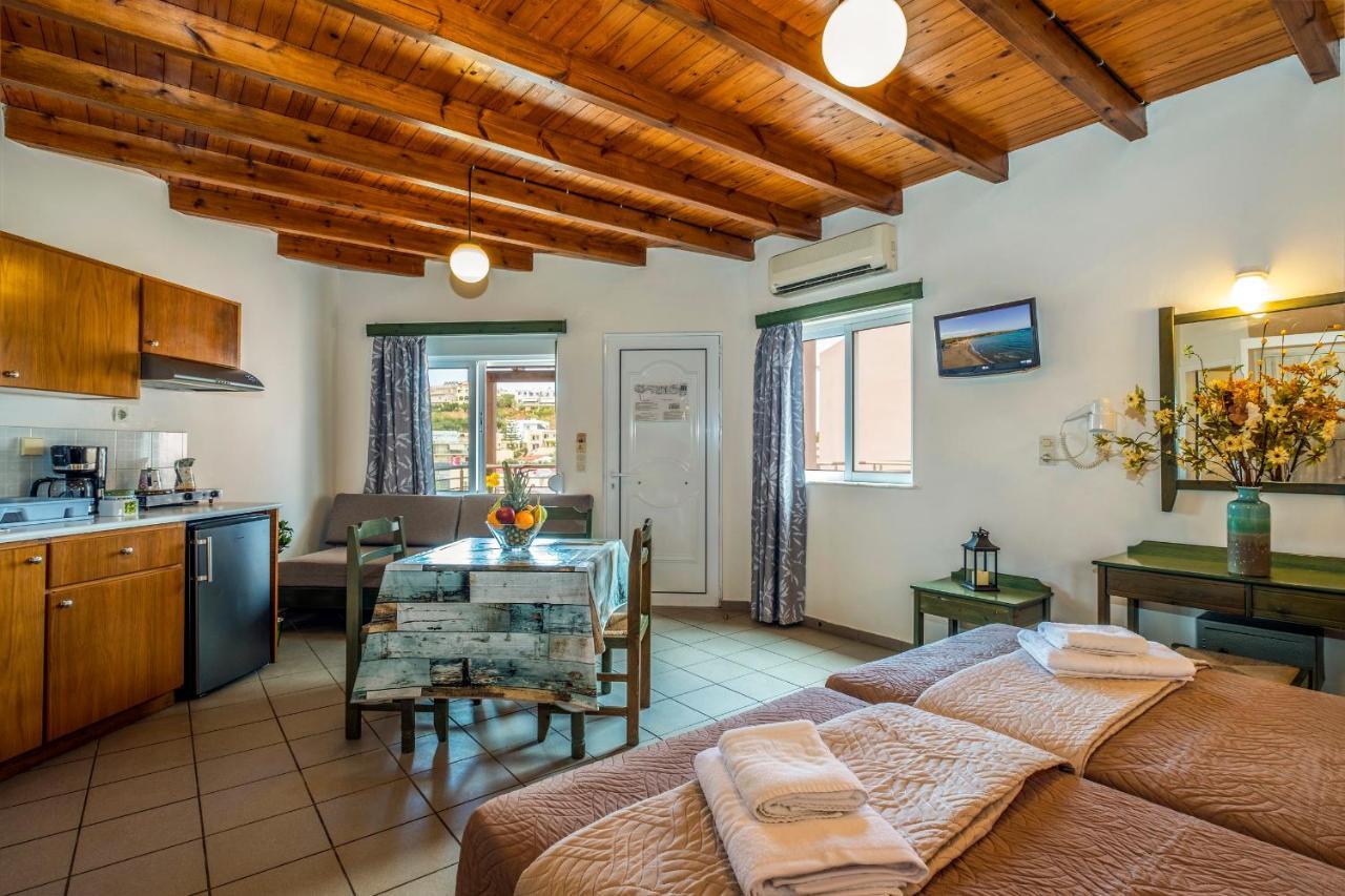 Theos Village Apartments Kato Daratso Bagian luar foto