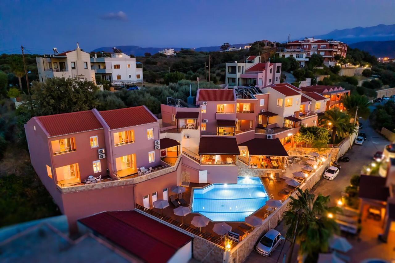 Theos Village Apartments Kato Daratso Bagian luar foto