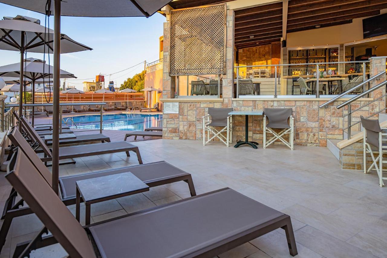 Theos Village Apartments Kato Daratso Bagian luar foto