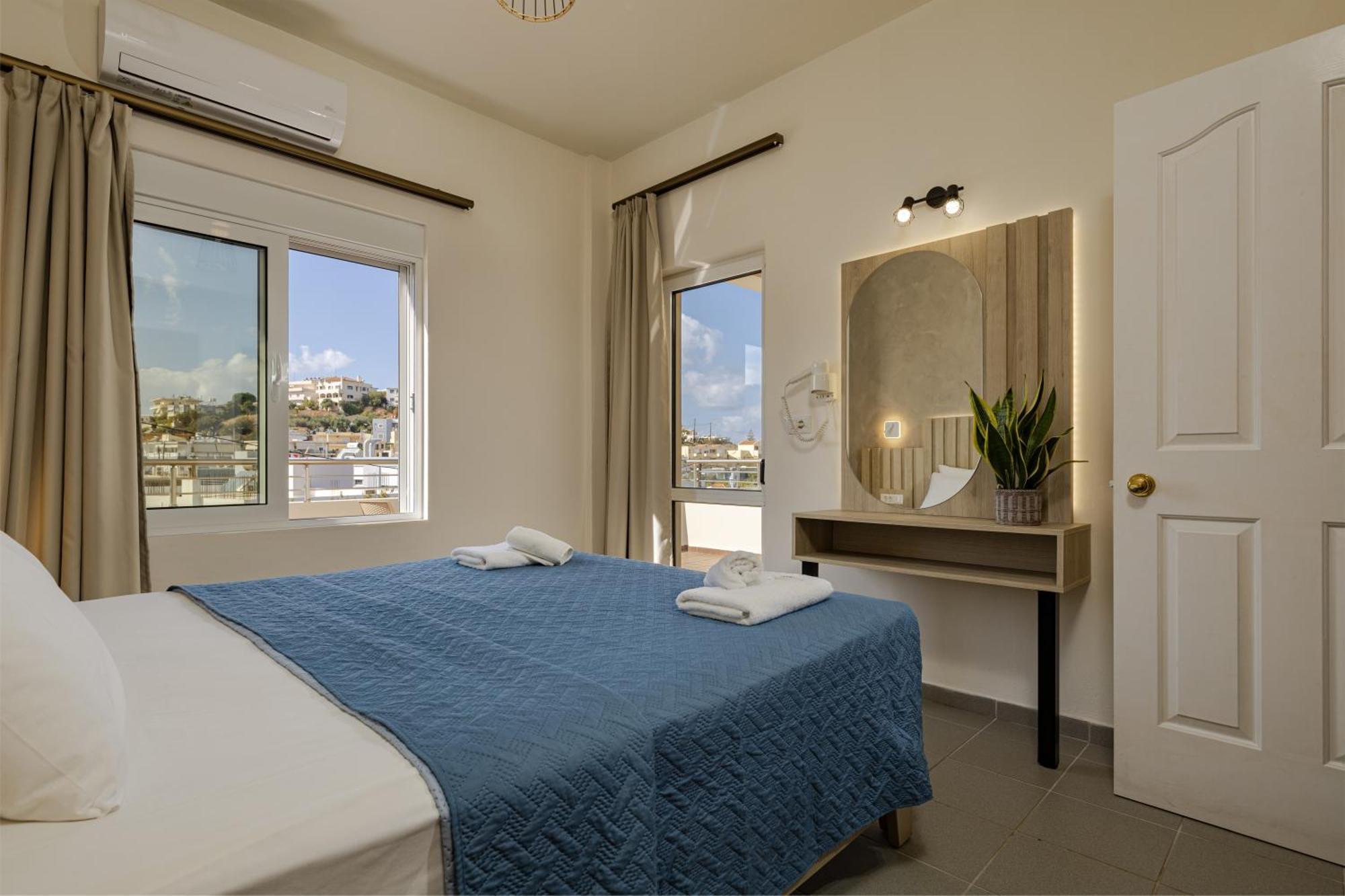 Theos Village Apartments Kato Daratso Bagian luar foto